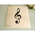Sponge cloth G-CLEF (2 pcs) Vienna World 